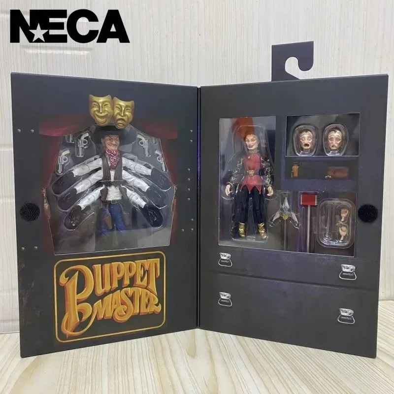 

Authentic NECA 45495 Puppet Master Six Handed Gunner Joker Double Set Action Figure Collection Model