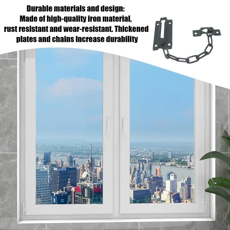 Security Door Chain Guard Anti-Theft Latch Chain Locks Door Lock Thickened