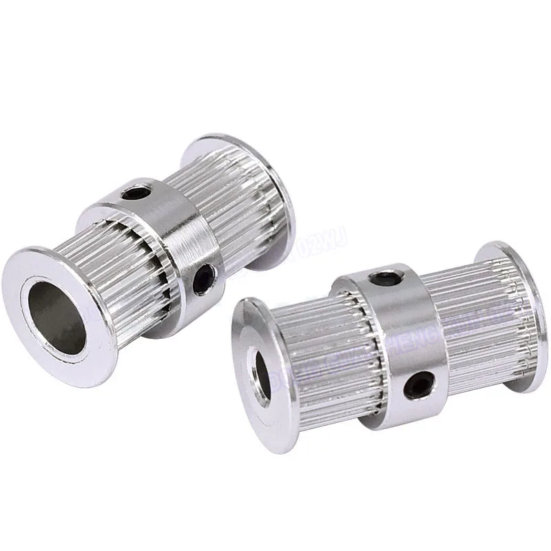 GT2 20 Tooth Timing Belt Pulley Double Round-Headed Synchronous Wheel 2GT Gear Inner Hole 5/8/6.3mm For 3D Printer Parts