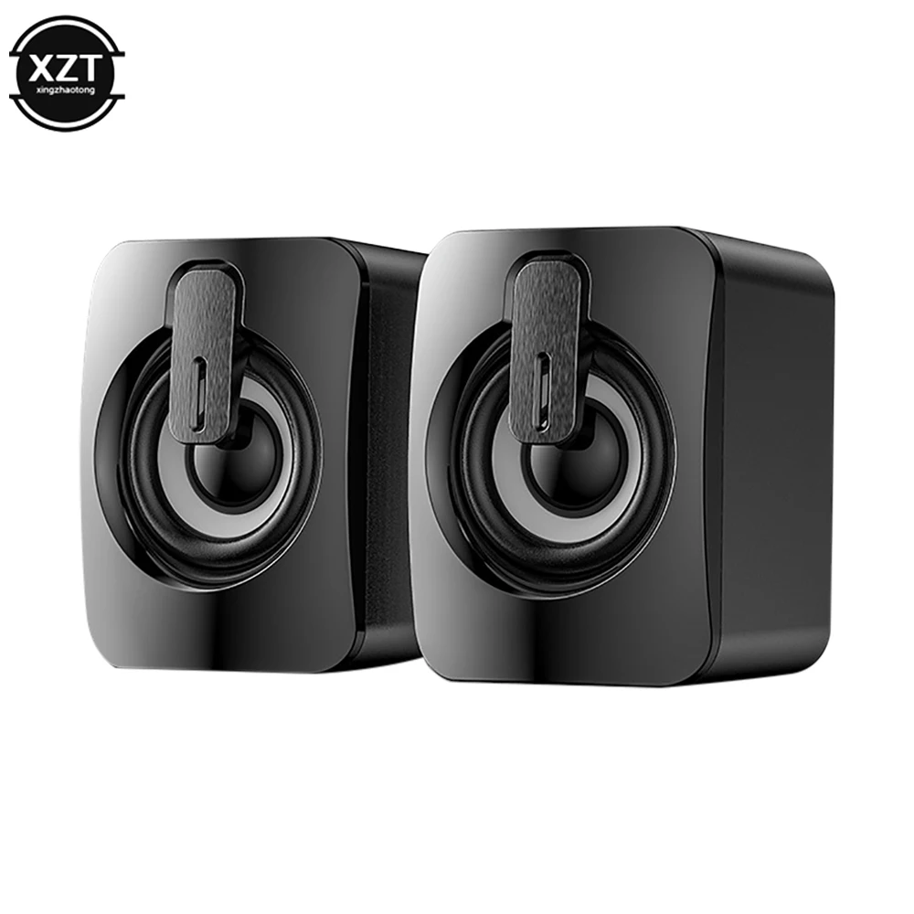 Mini Computer Speaker USB Wired Speakers HIFI Stereo Sound Surround Loudspeaker For PC Laptop Notebook images - 6