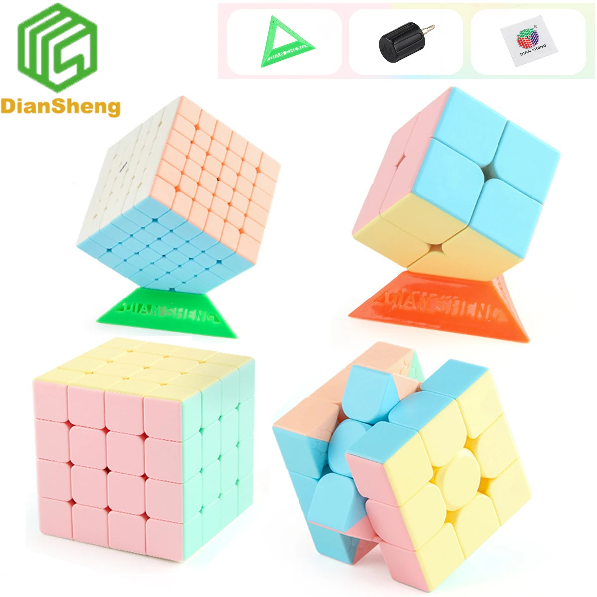DianSheng Maracon Magic Cube Stickerless 2x2 3x3 4x4 5x5 6x6 7x7 Megaminx  Speed Puzzle Cubes Toys Cubos Magicos for Children - AliExpress