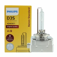 Philips HID D3S 35W Xenon Standard 4200K Auto Lamp Original Car Headlight Bright White Replacement Upgrade D3 ECE 42403C1, 1x 1