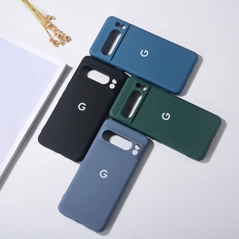 Silky Silicone Soft-Touch Shockproof Protective Case with Logo