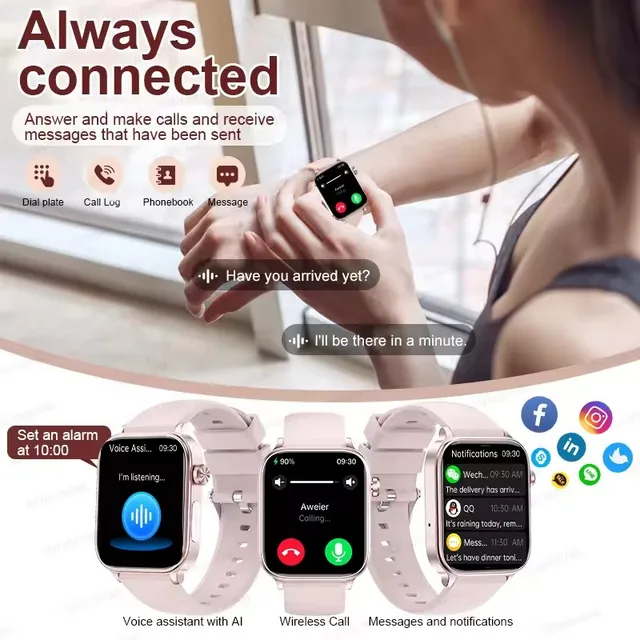 2025 ECG+PPG Health Smartwatch 6