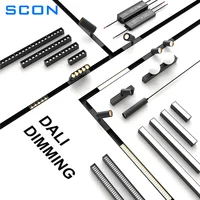 SCON 48V DC DALI/PUSH Dimmable Magnetic Track Lights Grille Flood Lamp Embedded LED Spotlight Rail Lighting Without Main Light 1