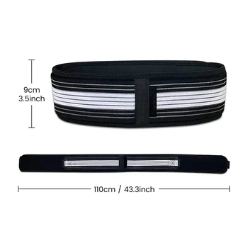 Alternative view of Waist Belt Sacroiliac SI Joint Hip Belt Lower Back Support-Hip Braces for Hip Pain Pelvic Support Belt Sciatica Pelvis Lumbar