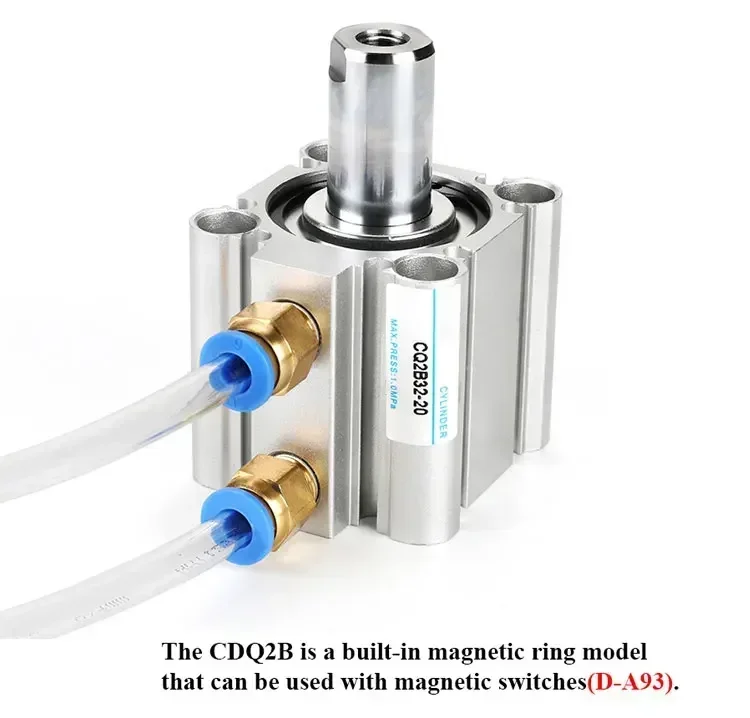 CQT.CQ2.CQＣ SMC Type CQ2 Series CQ2B Double Acting Thin Compact Cylinder