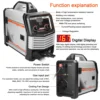 Multifunctional 4in1 MIG MMA MAG TIG-160C Inverter Welders Multipurpose Portable Electric Welding Machine Intelligent Welders 2