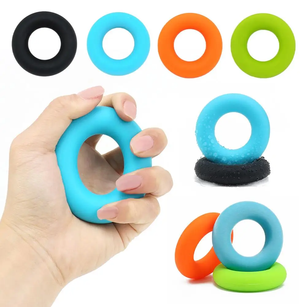 Hand Strengthener Finger Trainer Finger Strength Trainer Hand Grip Trainers Hand Grip Exerciser Hand Exerciser Hand Trainer Silicone Grip Strengthener Effective Finger Strength Hand Tool Stress Equipment Training Gym Fitness Relief Exercise H J8N8