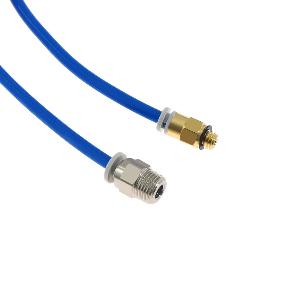 1M 2mm OD 4mm 클론 Capricorn PTFE 튜브 1M PC4-01 공압 퀵 커넥터 3d 인쇄 소형 휴대용 파이프 커터