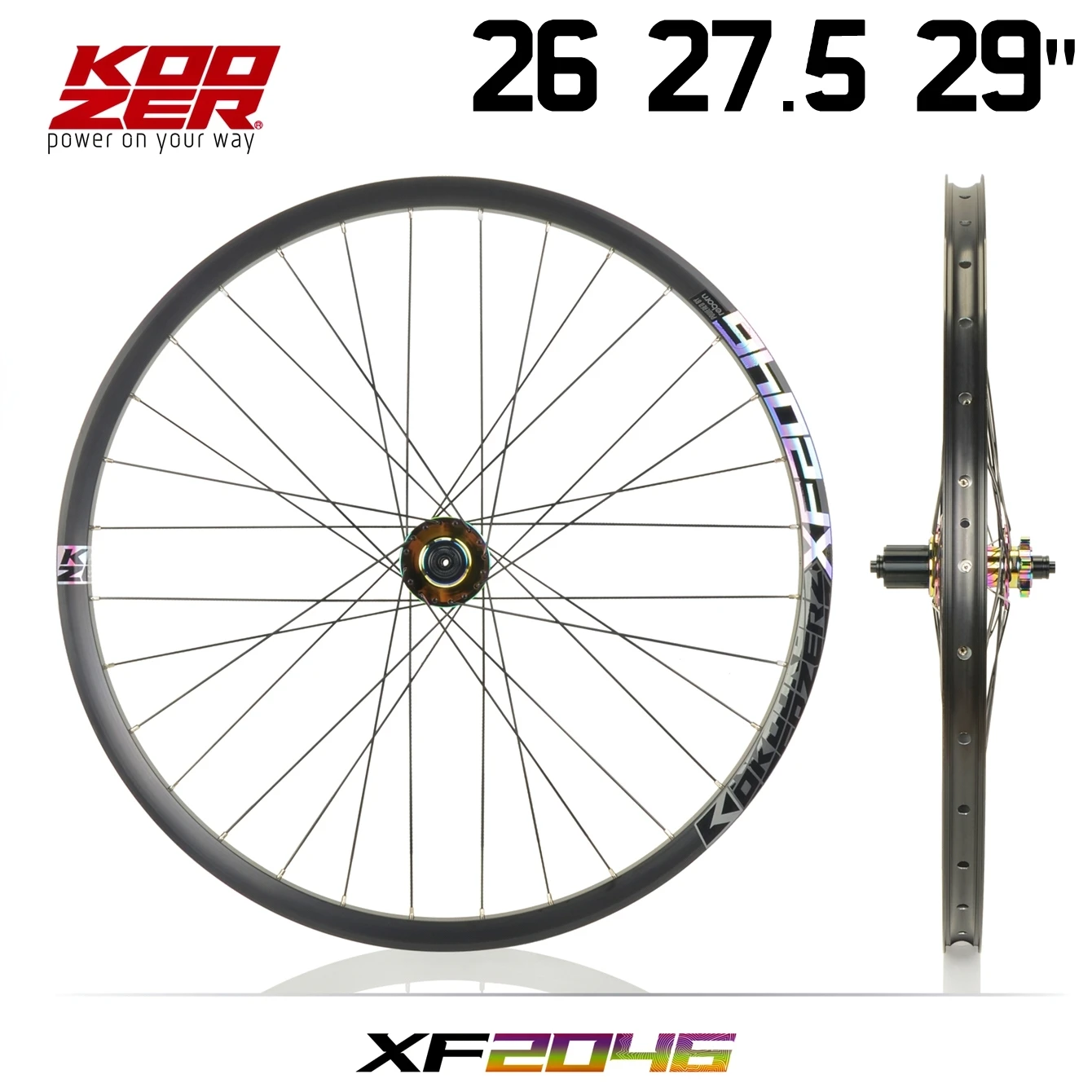 Bike Wheelset 26/27.5/29 Inch 6-Pawl 72 Click For Off-Road