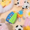 Baby Toys Musical Cartoon Car Key Vocal Smart Remote Car Voices Pretend Play Educational Toys for Children Baby Music Toys Gifts 2