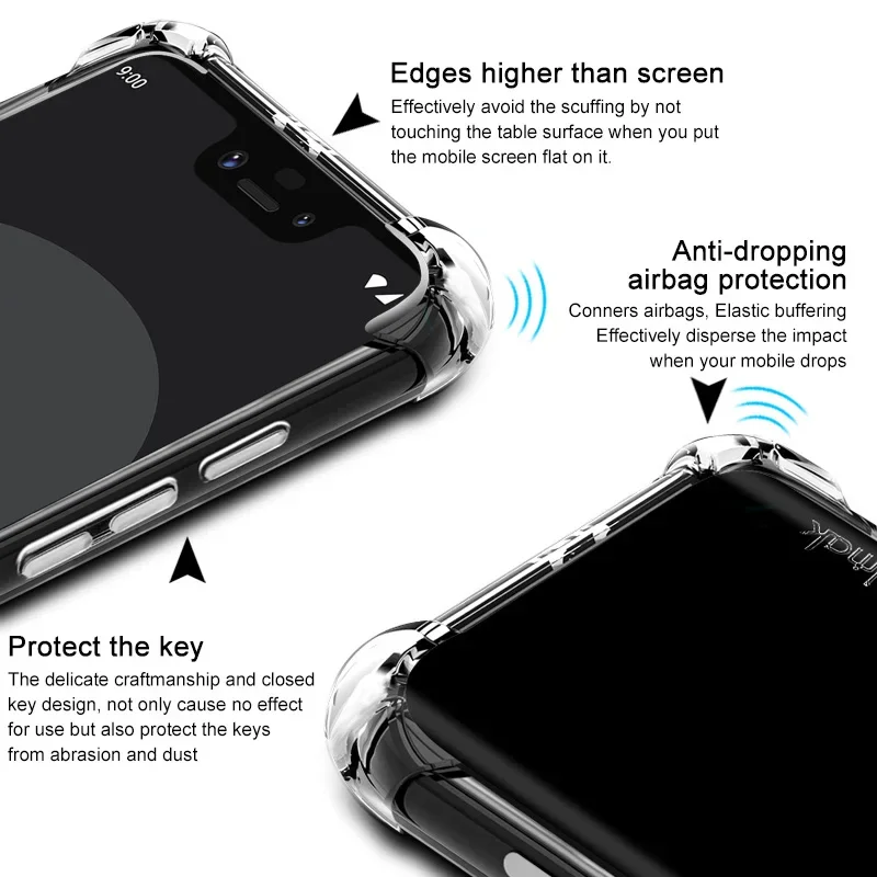 Airbag Shockproof Case for Oppo Reno 3 5 7 A 3A 5A 7A 9A Silicone Cover Soft TPU Case