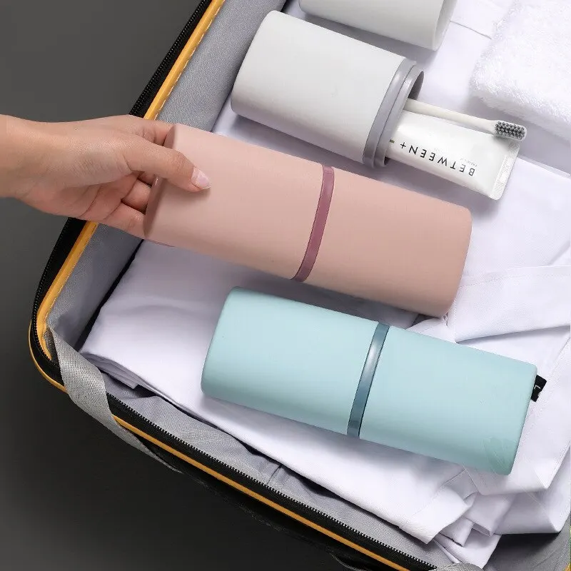 1pc Toothbrush Travel Case Travel Toothbrush Holder Case Portable For Traveling Camping Business Trip toothbrush case