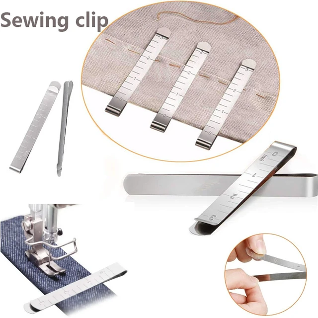 2-5PCS 3Inch Stainless Steel Sewing Hemming Clips Sewing Clips