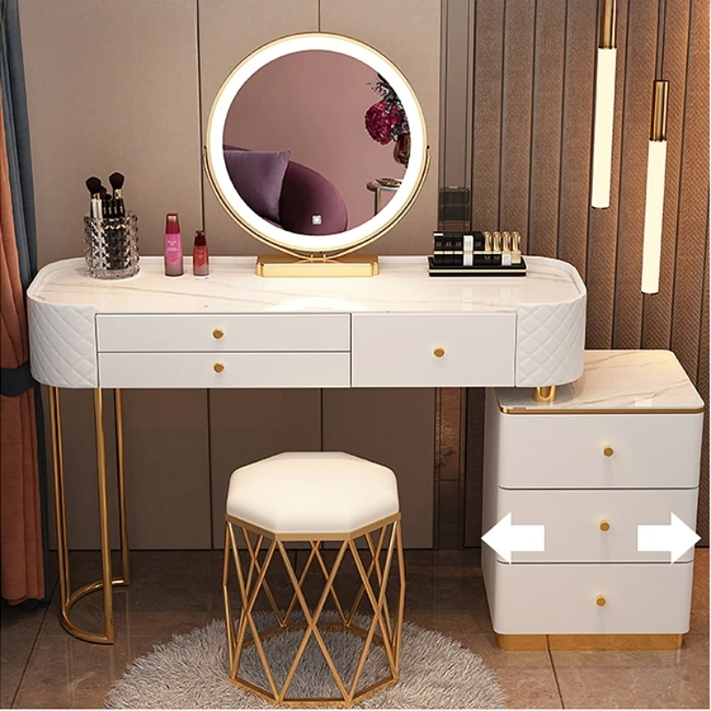 

Woman Bedroom Desk Bedside Table Furniture Comfortable Bedroom Home Wooden Makeup Stand Woman Dressing Dressebord Cheap Simple