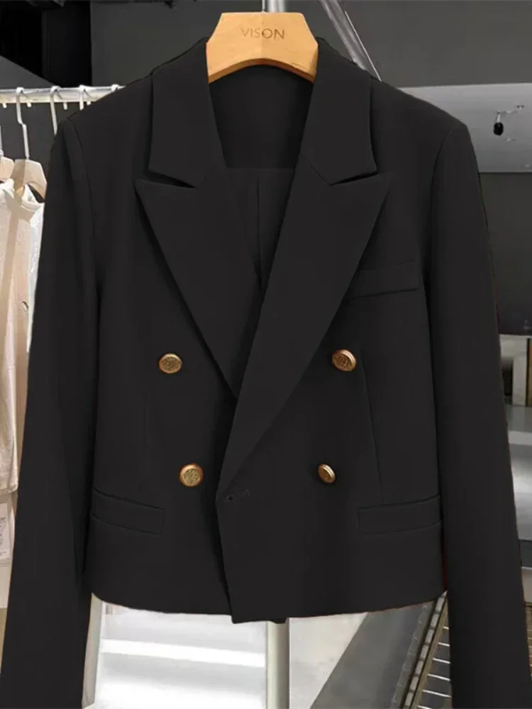 

Новинка весна-осень Женский блейзер 2024 корейская мода Офисная Женская куртка женская одежда элегантные приталенные блейзеры для женщин