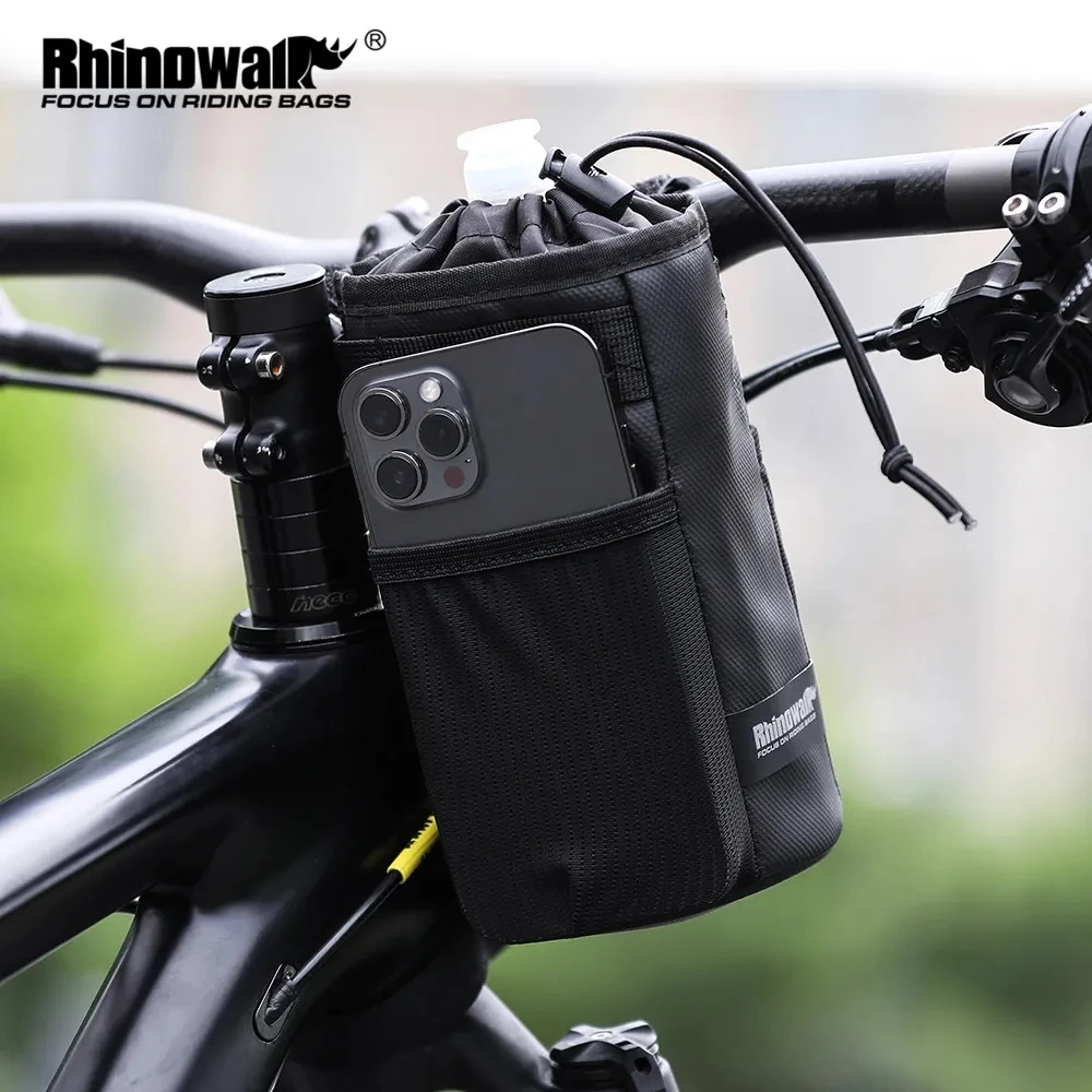 Rhinowalkバイクバッグハンドルステムバッグサイクリング水