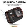 CERASTES Action Camera 4K60FPS WiFi Anti-shake Action Camera With Remote Control Screen Waterproof Sport Camera drive recorder 1