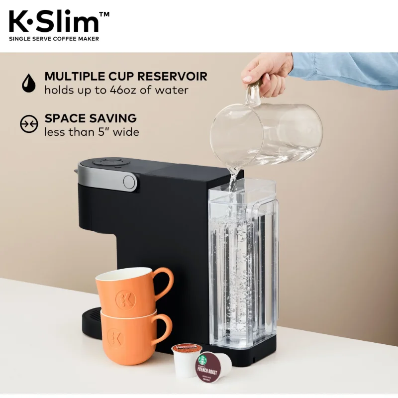 Keurig K-Mini Plus シングルサービング Kカップ コーヒーメーカー (ブラック） - 11