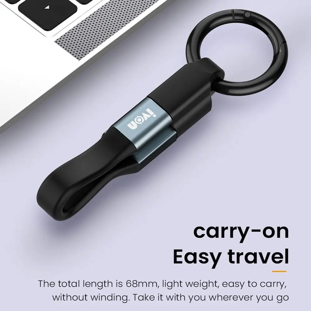 รูปสินค้า สายชาร์จ USB Type-C ชาร์จเร็ว พกพาสะดวก