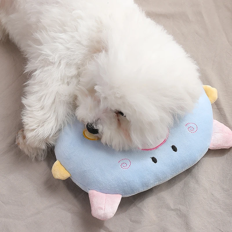 Cute Pet Pillow Bed For Lovely Shape Plush Large Dog Pillow Mat High Elastic Cat Sleeping Pillows pet bed pet bed mat pet dog cushion