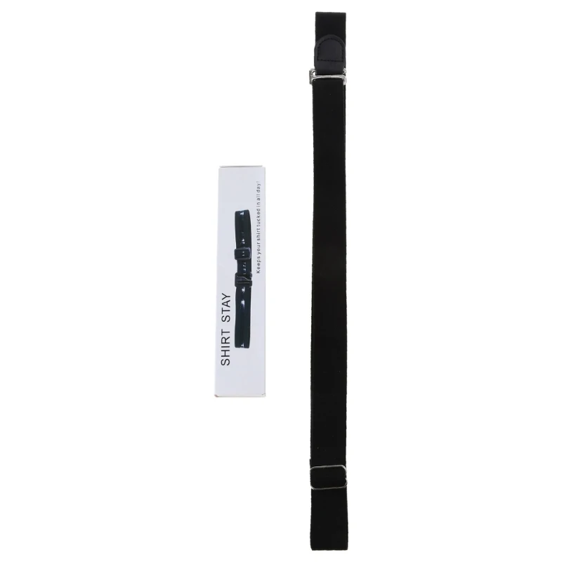 

Shirt Stays Keeper Belt for Man Shirt Wrinkle Resistant Shirt Stays Belt Dropship