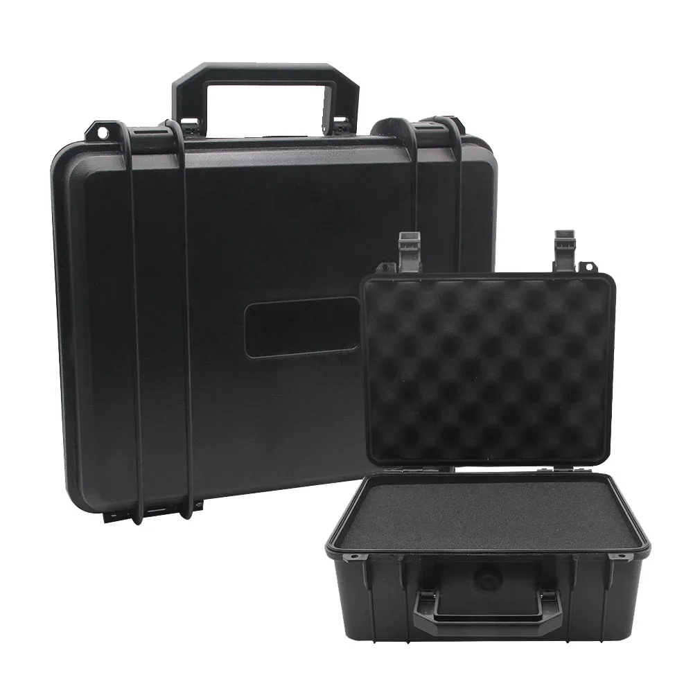 공구함 안전 방수 대형 하드 케이스 공구함 견고한 공구 가방 플라스틱 충격 방지 케이스 내충격성 케이스