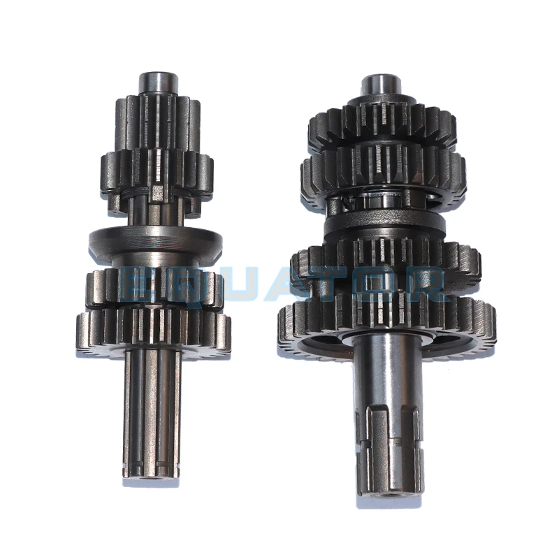 motor Fourth Gear Main Countershaft Transmission Gear Box Main Counter Shaft Fit Lifan 125cc Electric Foot Start Engines ZB-110