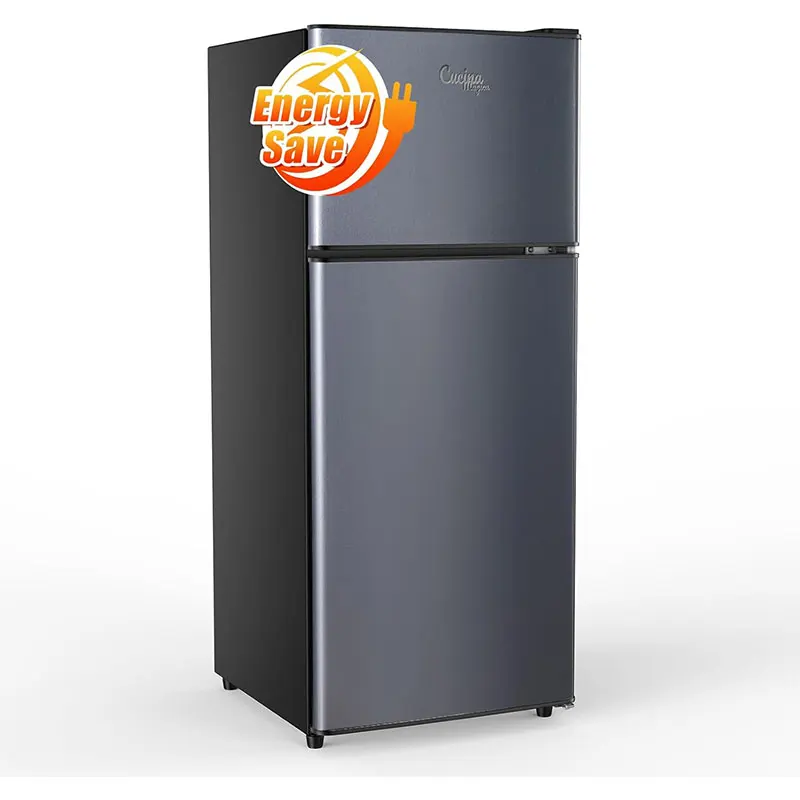 4.2 Cu.Ft Small Refrigerator with Freezer, Mini Fridge Double Door,Energy-Efficient, Large Capacity, Ideal for Office, Dorm 1 4.2 Cu.Ft Small Refrigerator with Freezer, Mini Fridge Double Door,Energy-Efficient, Large Capacity, Ideal for Office, Dorm 1
