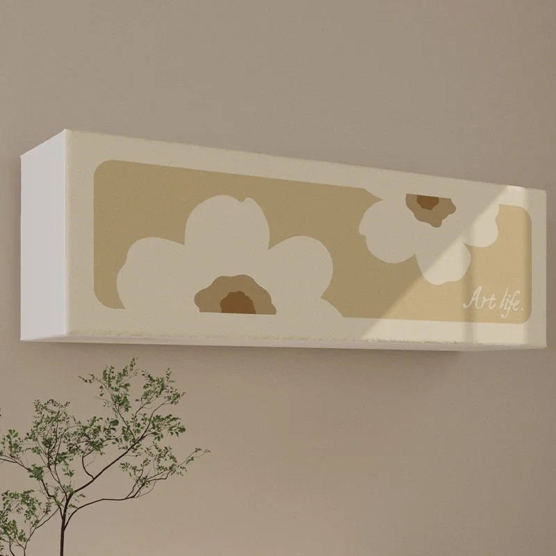 

Кремовый пылезащитный чехол для кондиционера, подвесной Универсальный пылезащитный чехол для кондиционера, всесезонный универсальный чехол для кондиционера