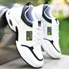New Men Running Shoes Breathable Air Cushion Sneakers Men Outdoor Lace Up Walking Shoes Non-slip Men Sport Shoes Tenis Masculino