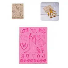 

Attractive Pastry Mold Portable Silicone Practical Easy to Demold Cake Mold Biscuit Mold Fondant Mold