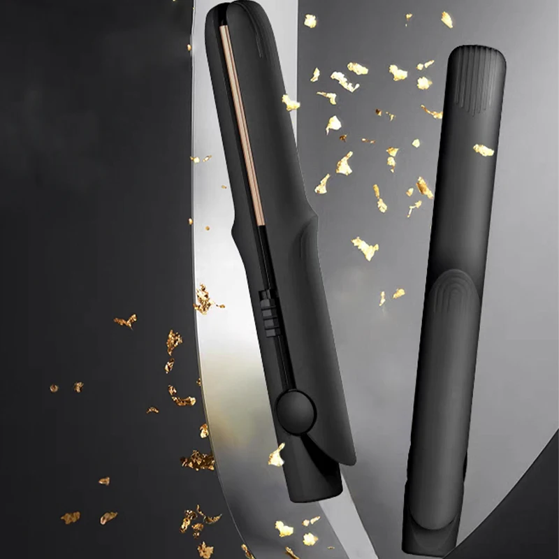 Hair curling iron Straight Hair Curling Rod Bedroom Can Use Small Straight Board Splint Small Bangs Mini Portable Splint