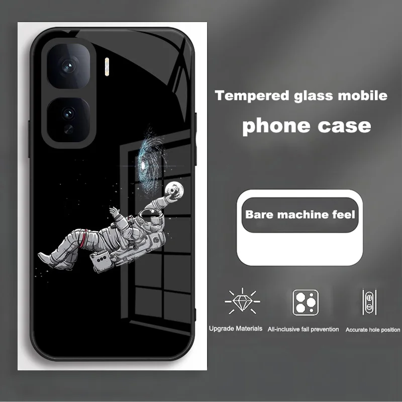Enhanced Tempered Glass Protective Phone Case and Back Cover