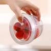 350ml Condiments Crisper Refrigerator Chopped Green Onion Storage Box, Scallion, Ginger and Garlic Drainage Fresh-keeping Box 5