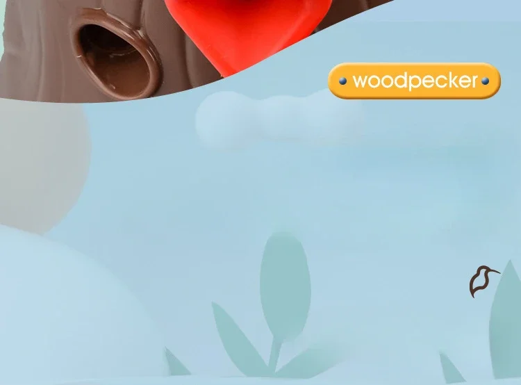 Woodpecker magnetic insect fishing toy view 13