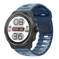 Versatile Silicone Sport Band - 20mm/22mm Wristband Strap - 22MM Width (Ice Ocean Blue)