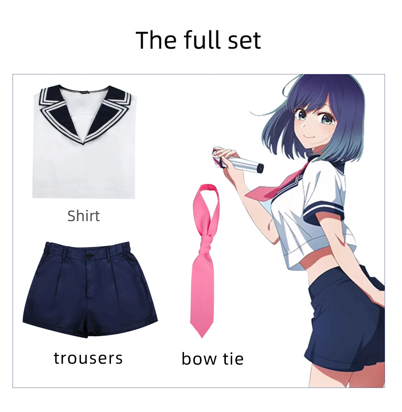 Oshi no Ko Kurokawa Akane School Uniform Cosplay Costume