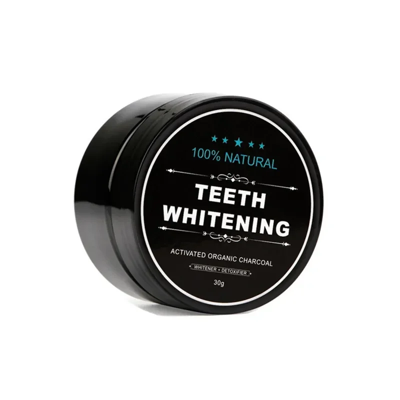 30g Teeth Whitening Scaling Powder Oral Cleaning Packing Premium Activated Bamboo Charcoal Powder White Teeth Toothpaste