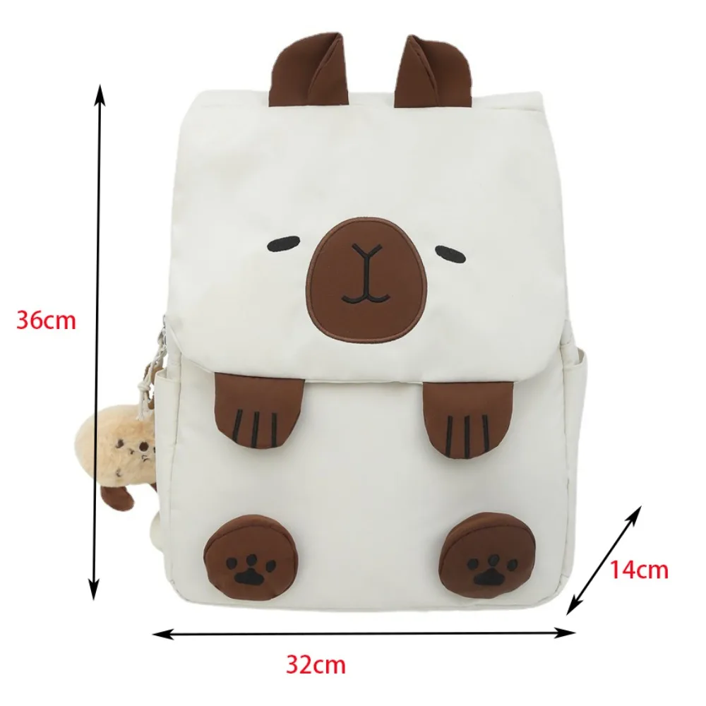Capybara Capybara Backpack Hot Sale Kawaii Large Capacity Handbag Capibala Bag Kid 6