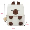 Capybara Capybara Backpack Hot Sale Kawaii Large Capacity Handbag Capibala Bag Kid 6
