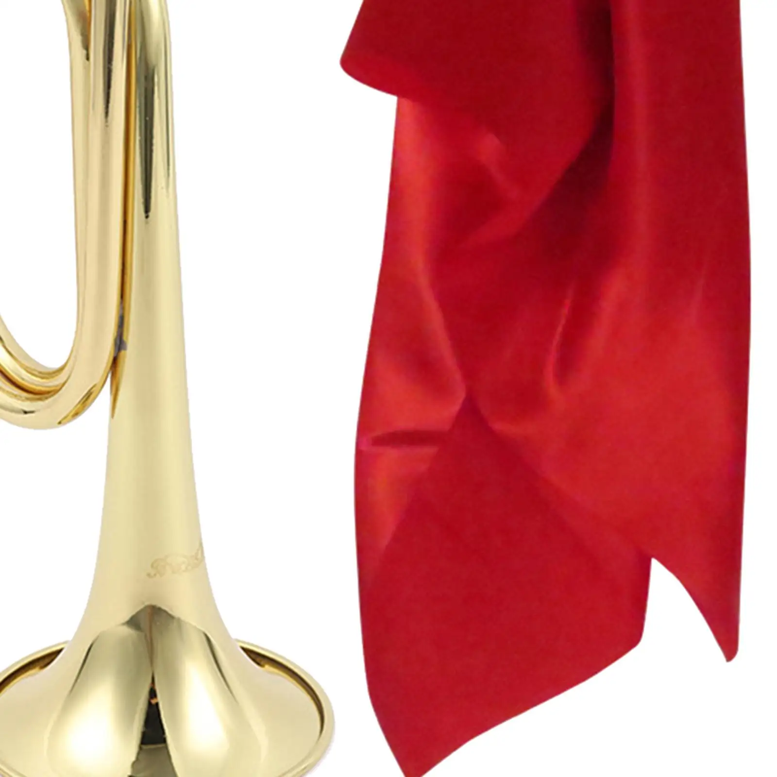 Copper And Brass Bugle for Musical Performance with Mouthpiece for Beginners