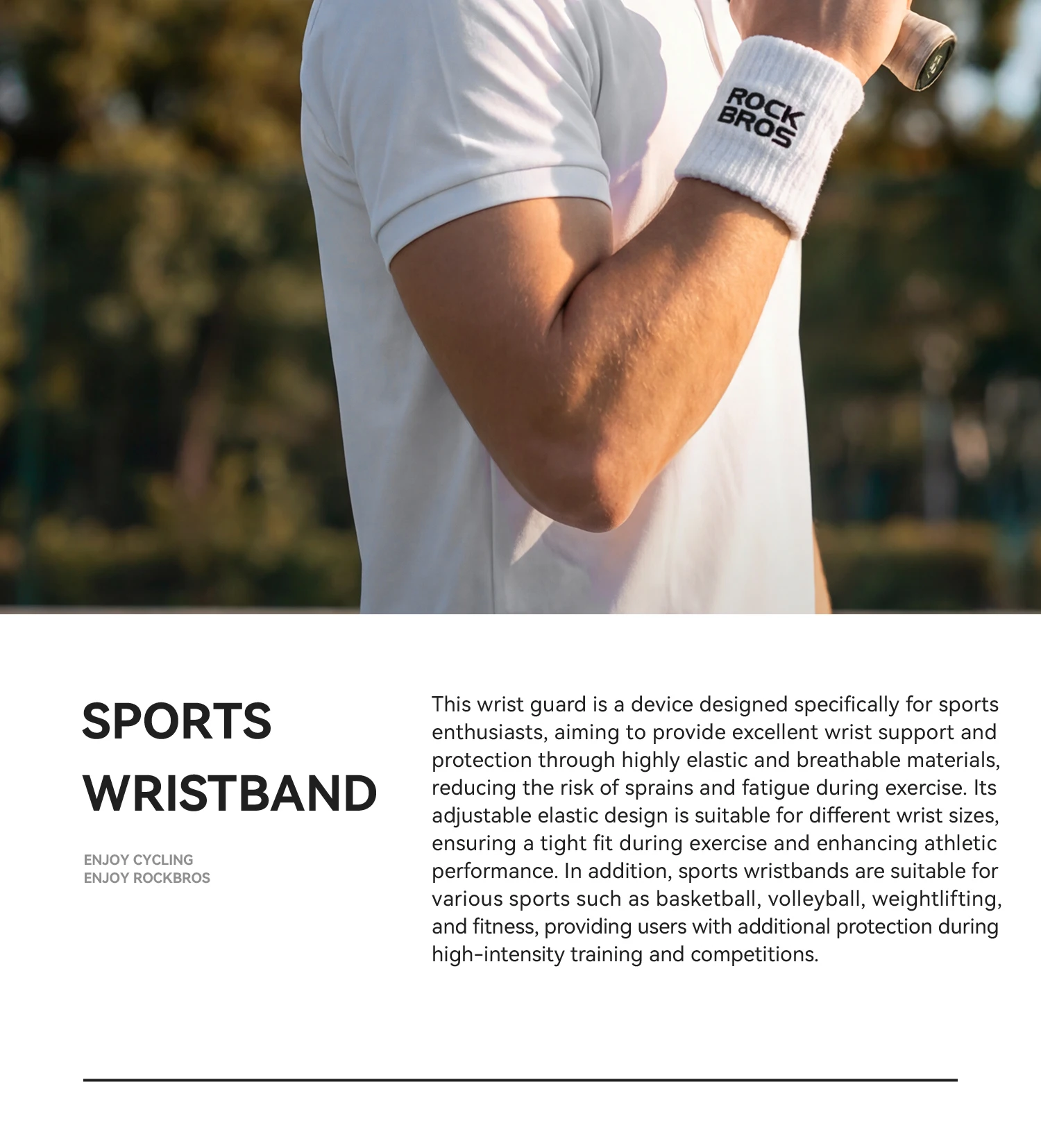 adjustable wristband fit
