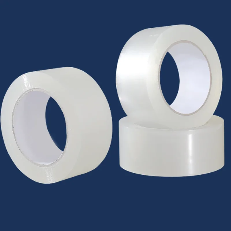 Packing Tape Low-noise silent transparent strong adhesion BOPP logistics packaging sealing glue office
