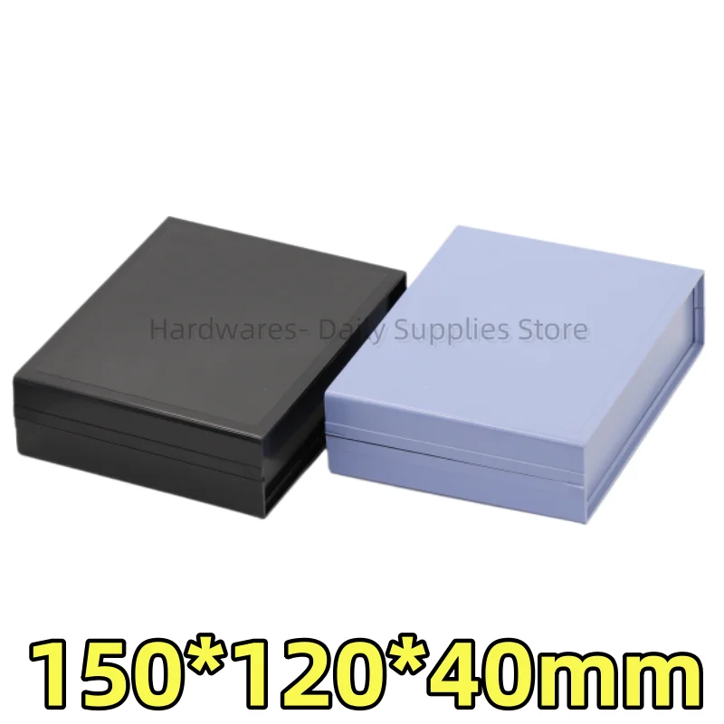 1pcs 150x120x40mm ABS plastic housing electronic instrument junction box power module housing circuit board mounting box electronic enclosure case electrical junction box electrical box