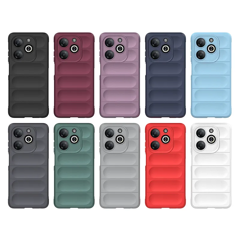 Shockproof Rubber Silicone Bumper Case - Durable Protective Cover, 6.6-inch