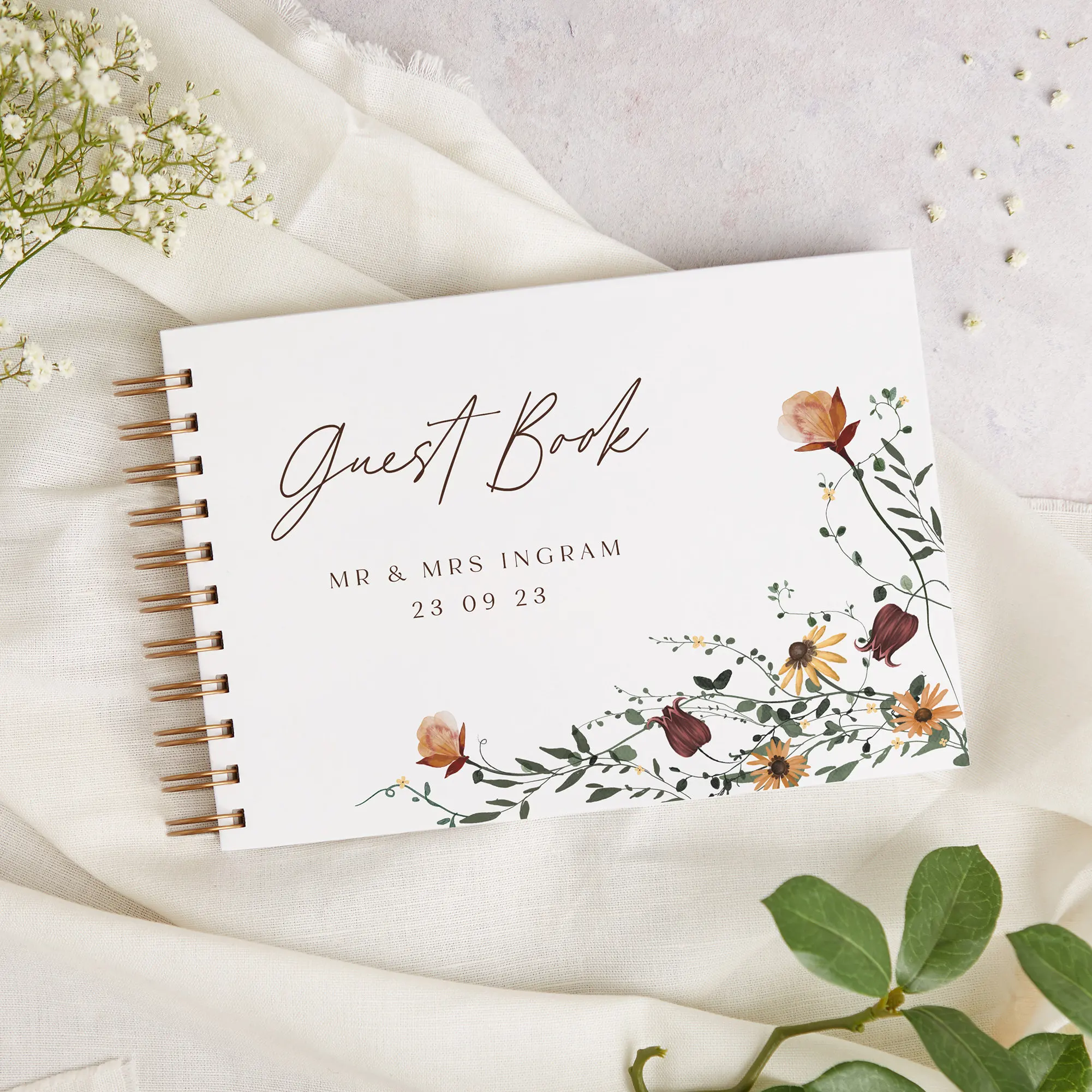 Personalized Wedding Guestbook 2