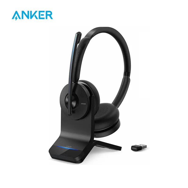 Anker PowerConf H700 Upgraded Version Bluetooth Headset with Mic