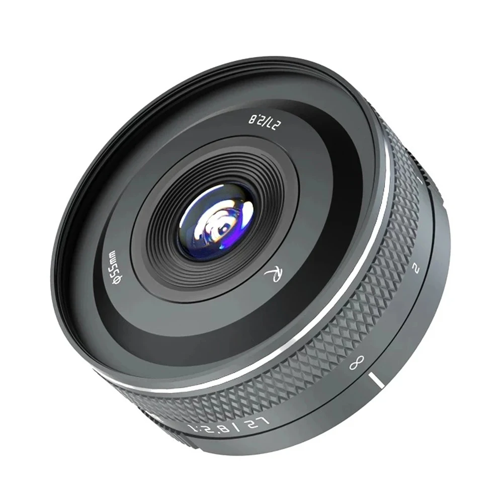 

Объектив с ручной фокусировкой AstrHori 27 мм F2.8 II, фотообъектив с большой диафрагмой для беззеркальной камеры Fuji X Canon APS-C Nikon Z M43